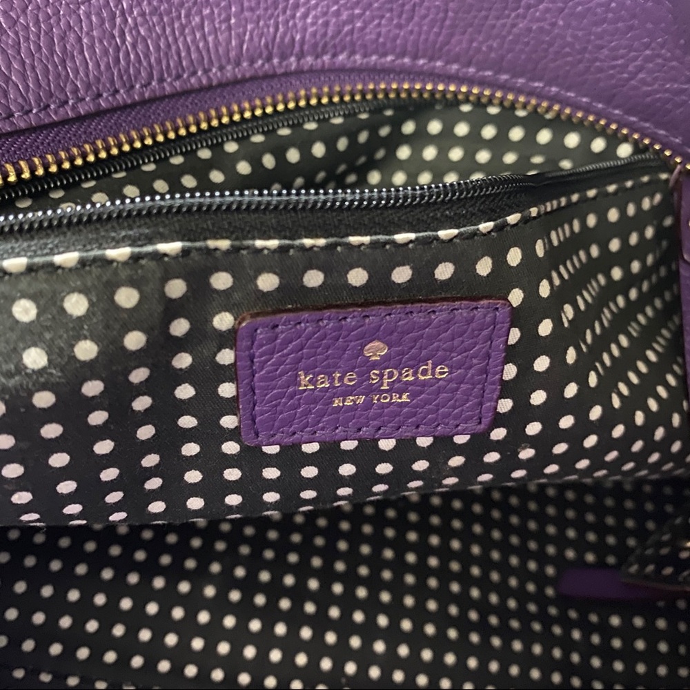 Kate Spade Violet Leather Satchel - Picture 4 of 13